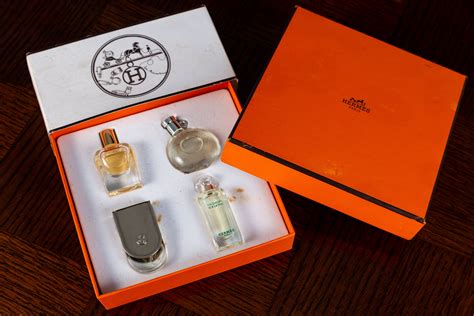 hermès perfume set of 4